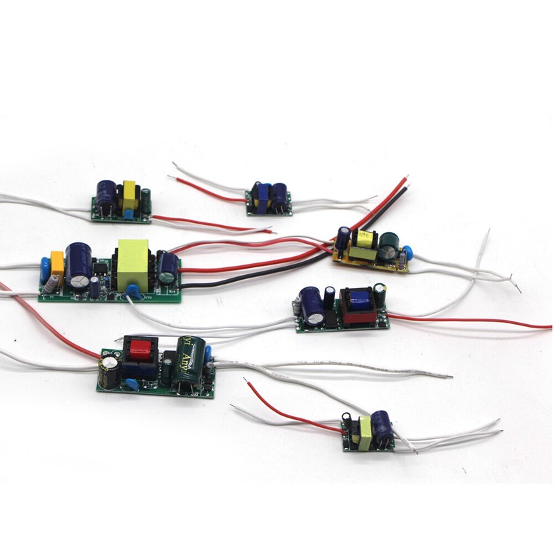 AC-DC Transformator power supply 1-3W 4-7W 8-12W 12-18W 36W 300mA led driver gallery