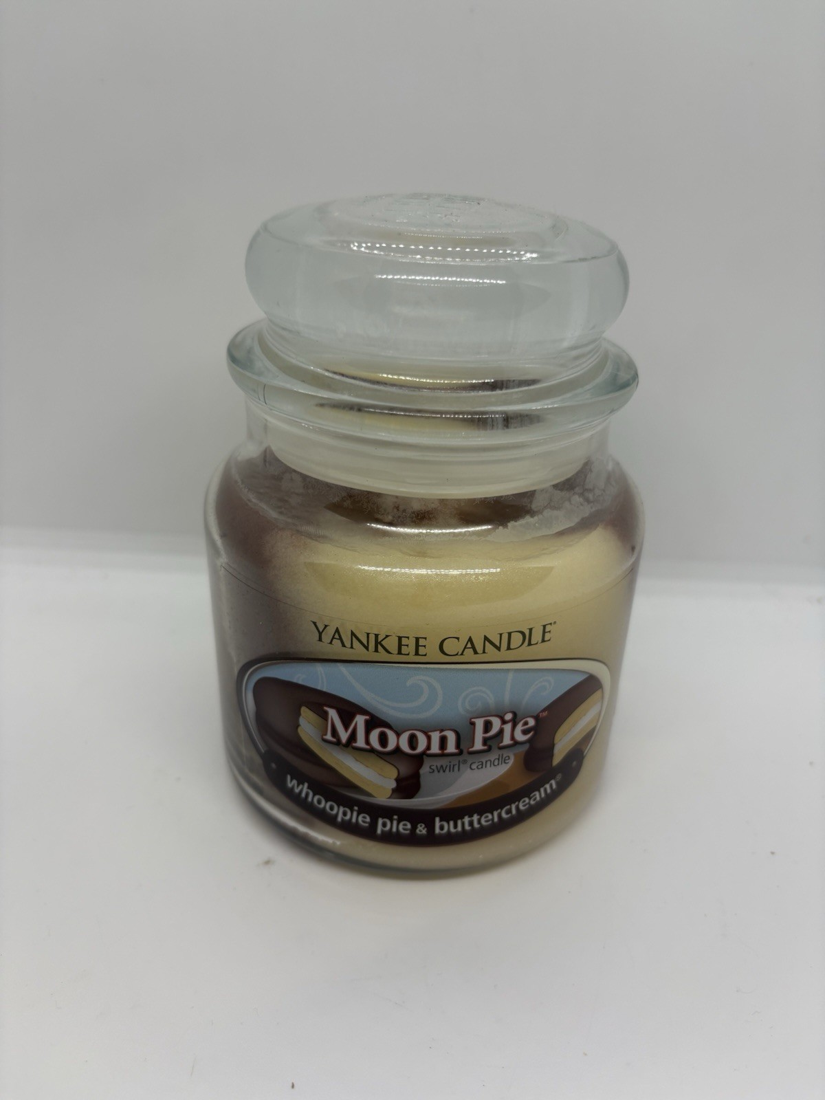 Yankee Candle Retired Moon Pie Candle Whoopie Pie & Buttercream Swirl 13 oz RARE gallery