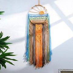 Sunset Wall Art Dream Catcher – Macrame Hanging Large Dreamcatchers Hand Woven