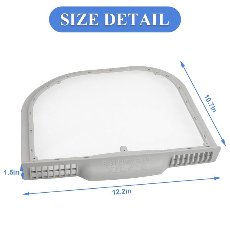 5231EL1001C Dryer Lint Screen Filter Replacement Fit for LG Dlex5170w Dley1201v gallery