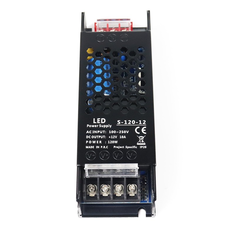 12V 10A 120W Universal Regulated Switching Power Supply, 100-250V AC to 12V D... gallery