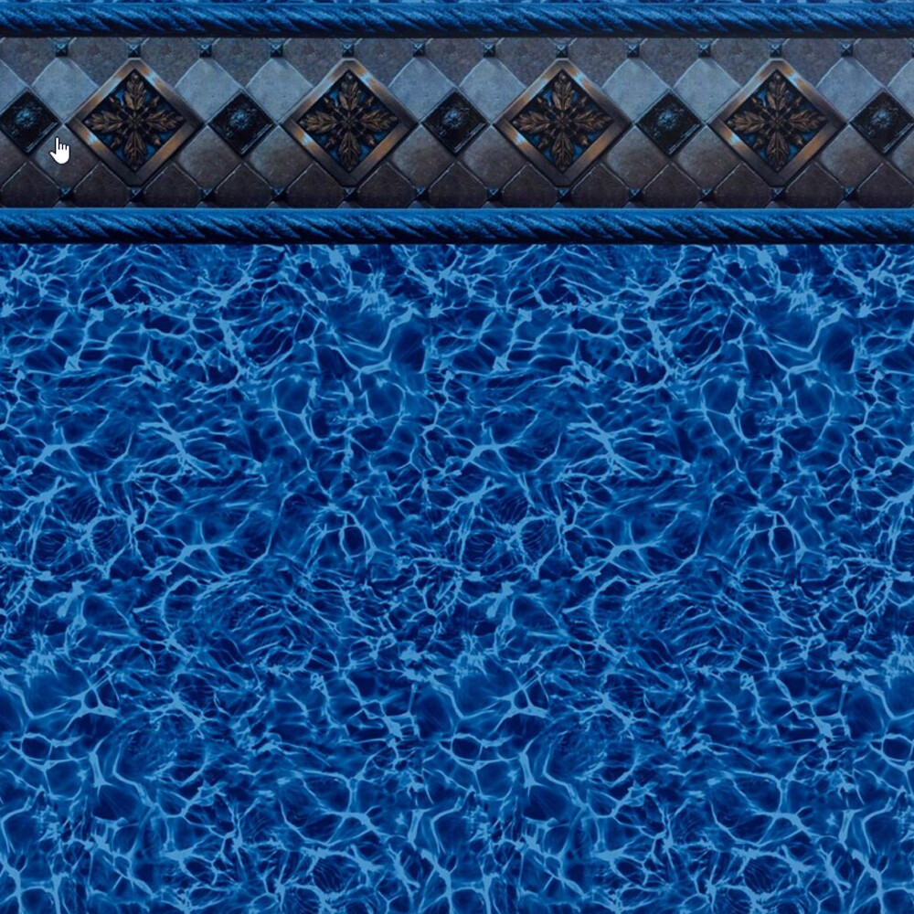 Findlay Blue Bayview 20 Mil Inground Rectangle Swimming Pool Liner (Choose Size) gallery