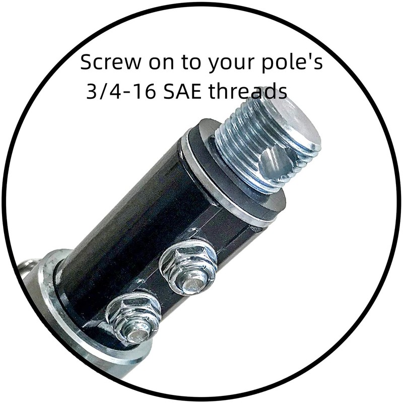 Adaptors for Multi-Lag-Pro Pole, Ceiling Fastener Tool Wire/lag screw/Electrical gallery