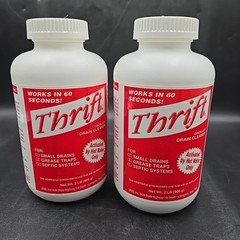 2 Thrift T-200 Alkaline Based Granular Drain Cleaner – 2 Pound (2 lb)