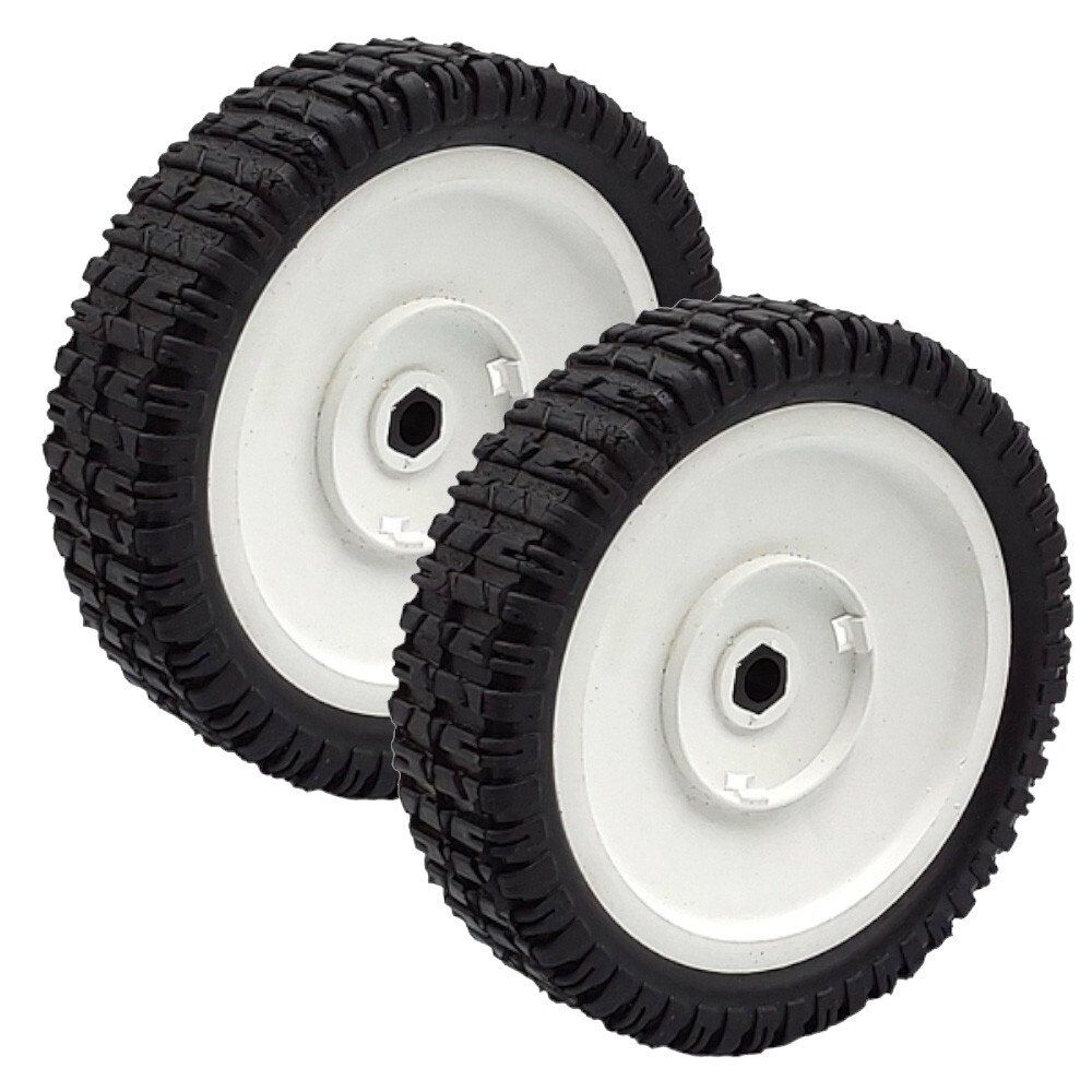 2 NEW REPLACEMENT AYP DRIVE WHEELS 700953 150340 193144 180775 532180775 8x2x1/2 gallery