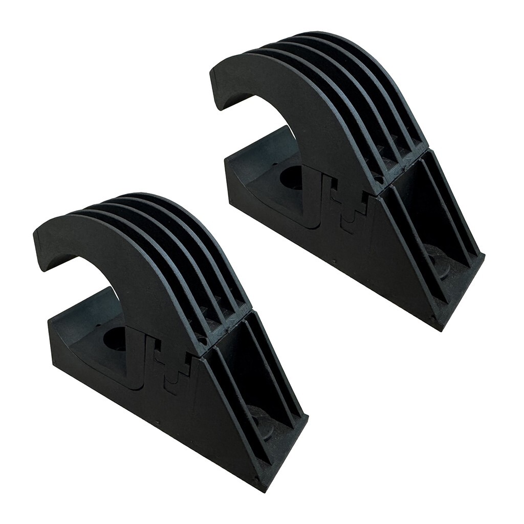 Heavy-Duty Mounting Bracket for Solar Pool Heater Panels, Fits 1.5" & 2" Headers gallery