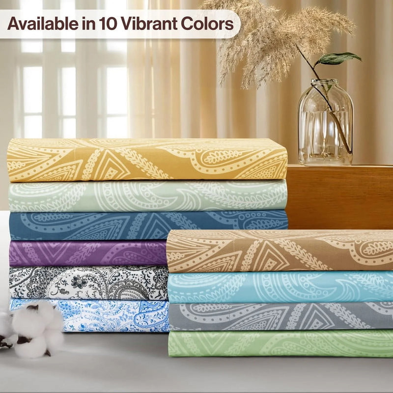 Lux Decor Collection Bed Sheets - 4 Piece Twin Sheets Set - 16 Inches Deep Pocke gallery