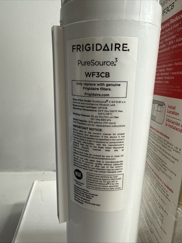 Frigidaire WF3CB Water Filter PureSource3 OEM Genuine gallery