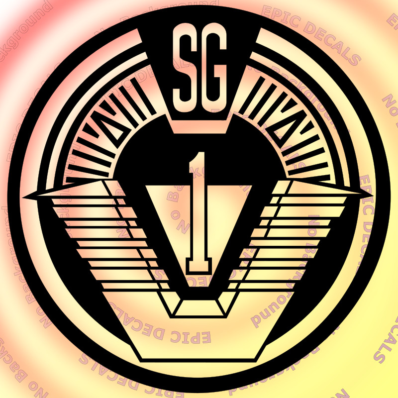 Stargate SG1 Logo Decal / Sticker Window Car Truck Laptop Computer gallery