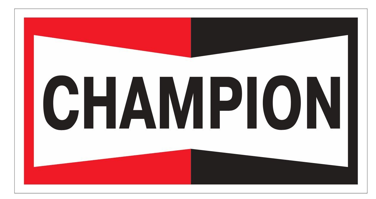 Champion Spark Plugs Sticker Decal R47 gallery