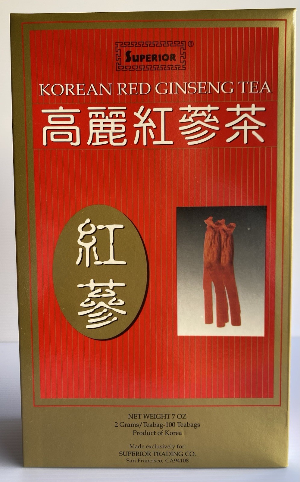 Korean Red Ginseng Tea 100 Packs 2 Grams Each Superior Brand Volume Discount gallery