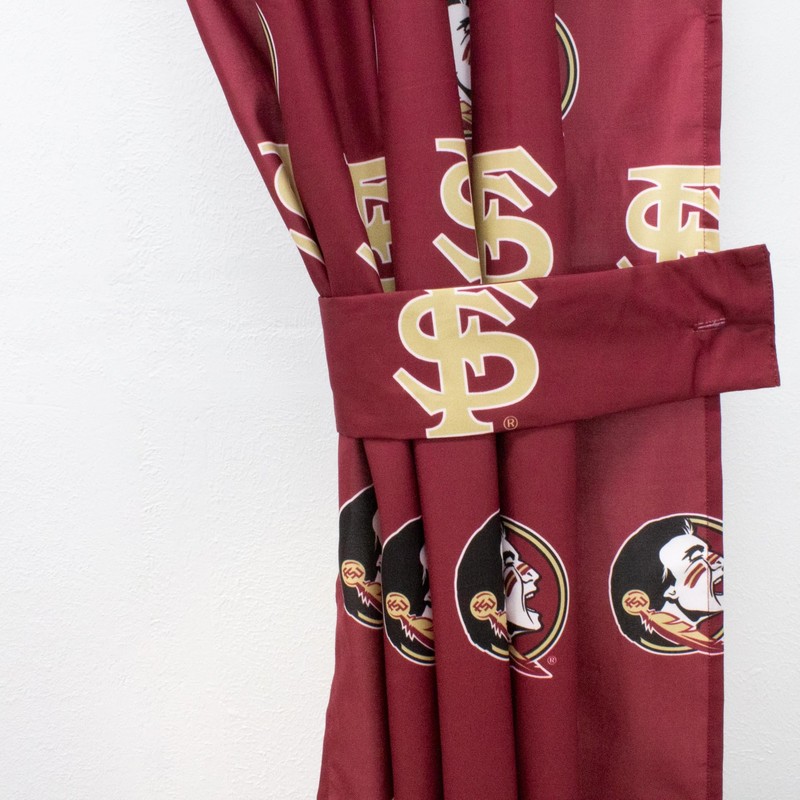Everything Comfy Florida State Seminoles Curtain Panel Set, 2 Panels, 2 Match... gallery