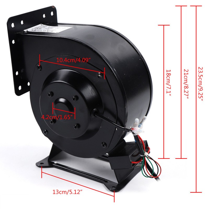 FURNACE FAN BLOWER ASSEMBLIES - COMPLETE BLOWER ASSEMBLY 120W 350Pa 196CFM 1.10A gallery