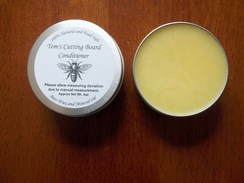 Cutting Board Conditoner 100% Natural Beeswax & Mineral Oil - Food Safe gallery