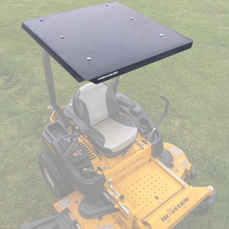 UNIVERSAL ZERO-TURN MOWER CANOPY- BLACK gallery