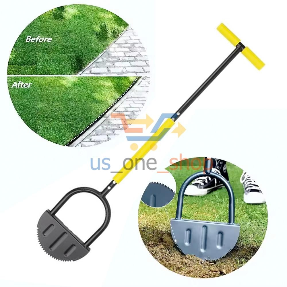42in Lawn Edger, Half Moon Edger, Border Edger with T-Grip, Saw-Tooth for Sid gallery
