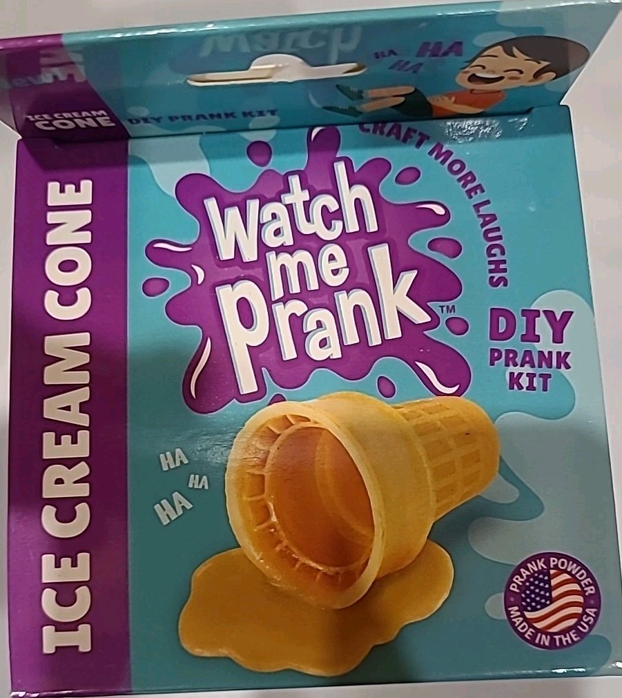 Watch me prank Ice Cream Cone Spill Prank Kit Ice Cream Prank Joke Kit gallery