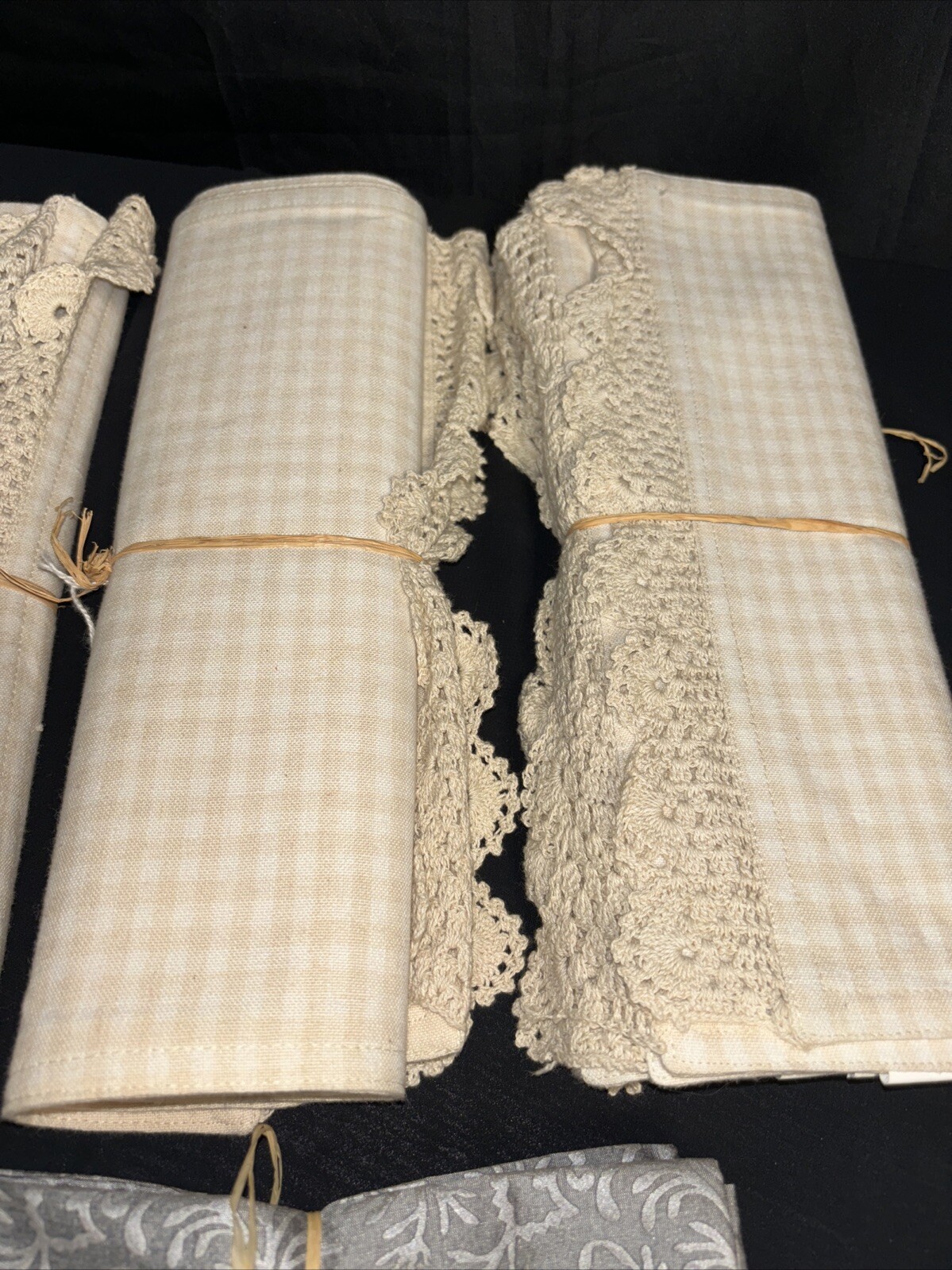 The Natural Fiber Resource Table Cloth Placemats New With Tags 12 Total 4 Napkin gallery