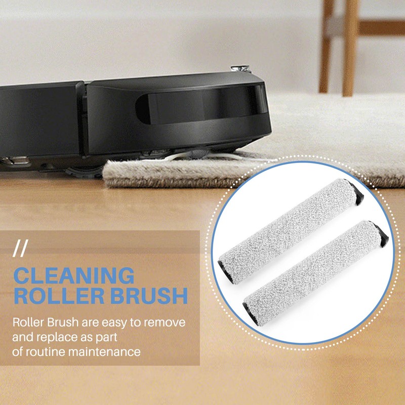2 Pack Replacement Brush Roller for IFloor 3/ Floor Wet Dry Cordless8444 gallery