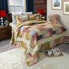 【NEW】LAVISH HOME SAVANNAH PRINTED 3-PIECE QUILT SET - KING gallery