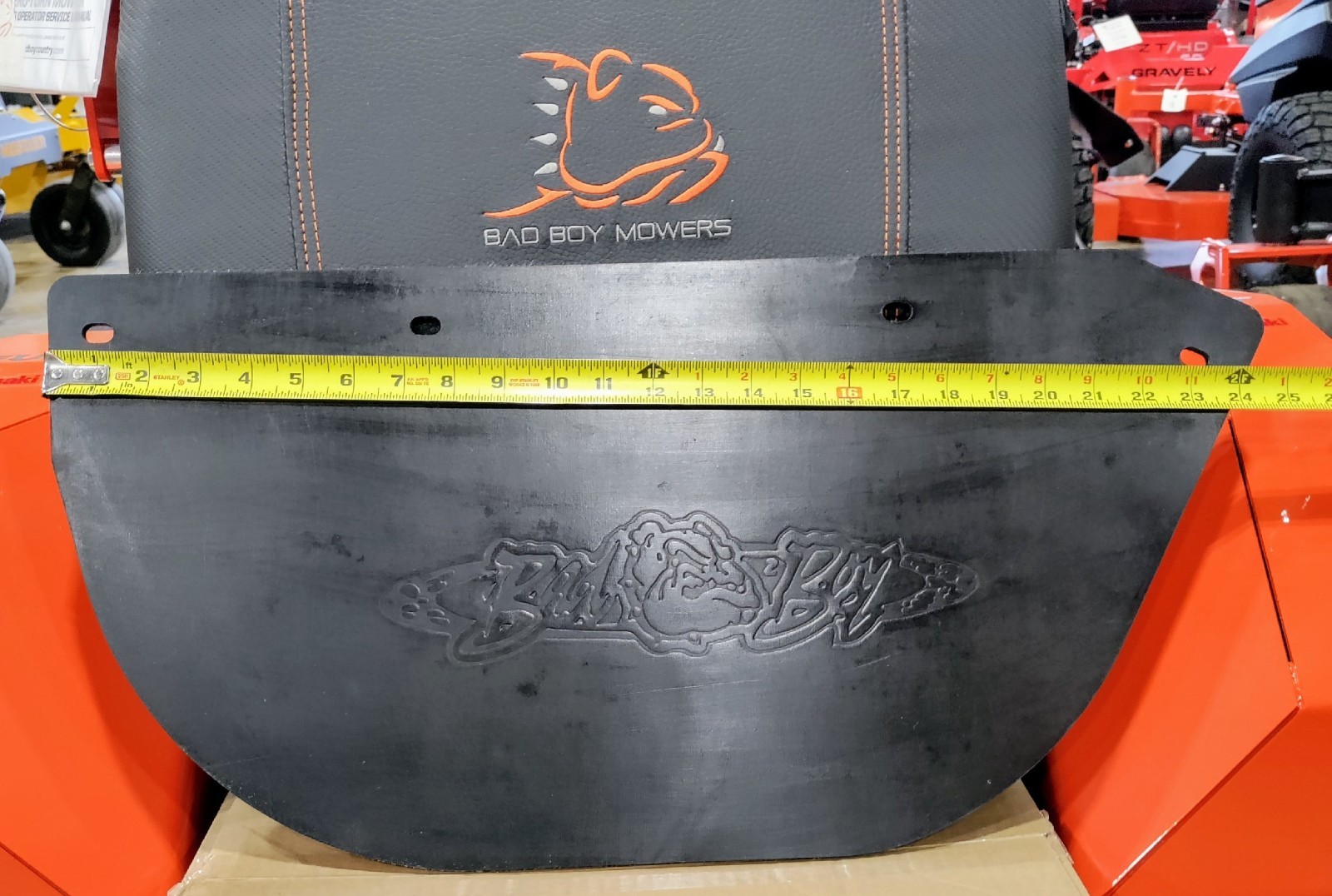 NEW OEM BAD BOY RUBBER DISCHARGE CHUTE, USED ON SEVERAL MODELS #210-6014-00 gallery