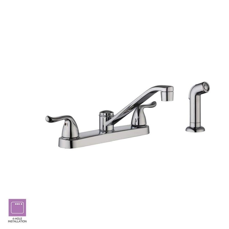 Glacier Bay Constructor Standard Kitchen Faucet Side Sprayer, Polished Chrome gallery