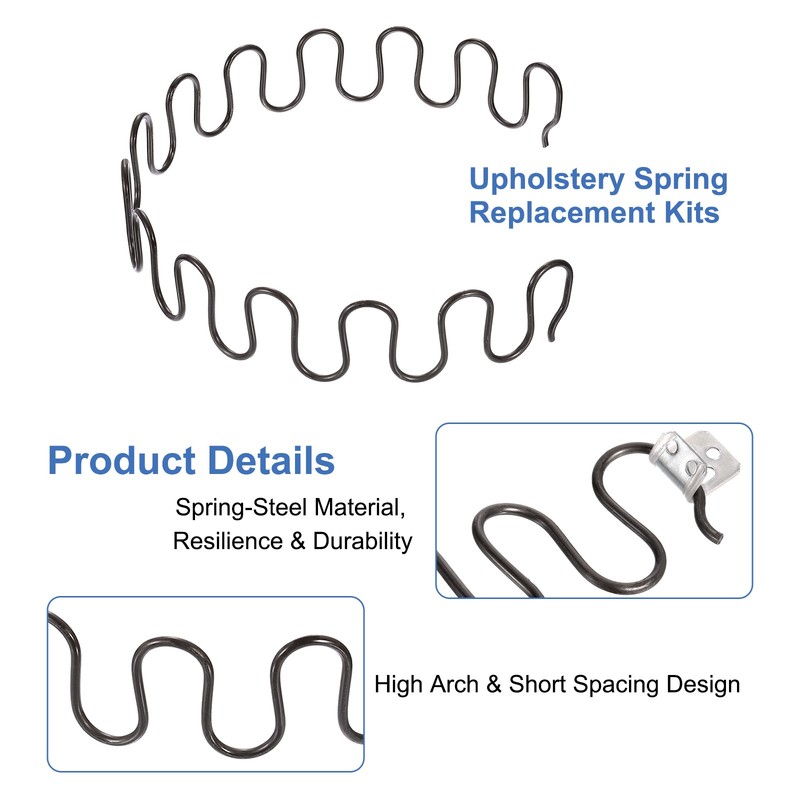 4Sets Upholstery Spring Replacement Kits,23.62" Repair Kit for Furniture Sofa gallery