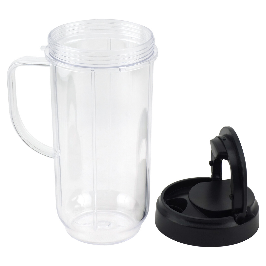 2 Pack 22 oz Tall Cup with To-Go Lid Replacement Part Magic Bullet 250W MB1001 gallery