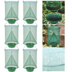 6 Pack Spotted Lanternfly Fly Traps Waterproof Ranch Fly Traps Bags Outdoor H…