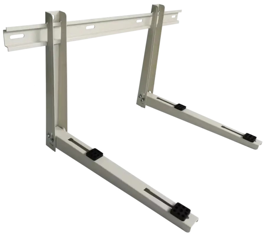 Mini Split Wall Mounting Bracket High Load Capacity Foldable Zinc gallery