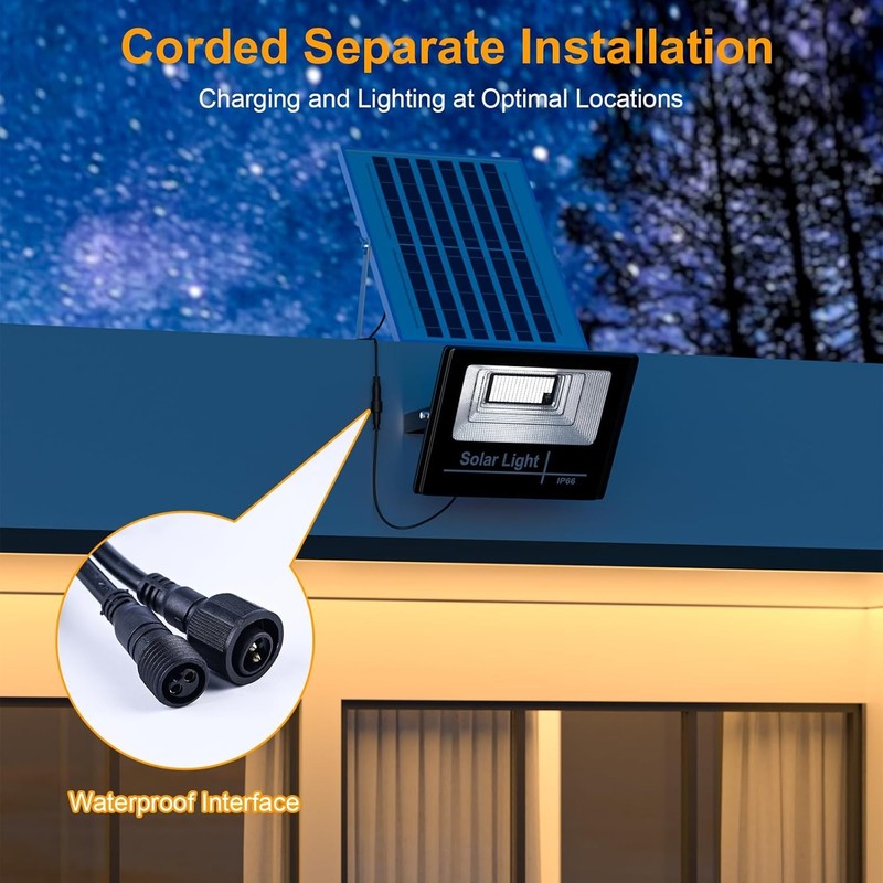 Solar Wall Light Dusk to Dawn Timer Wide Angle Waterproof Outdoor Garden Fence gallery
