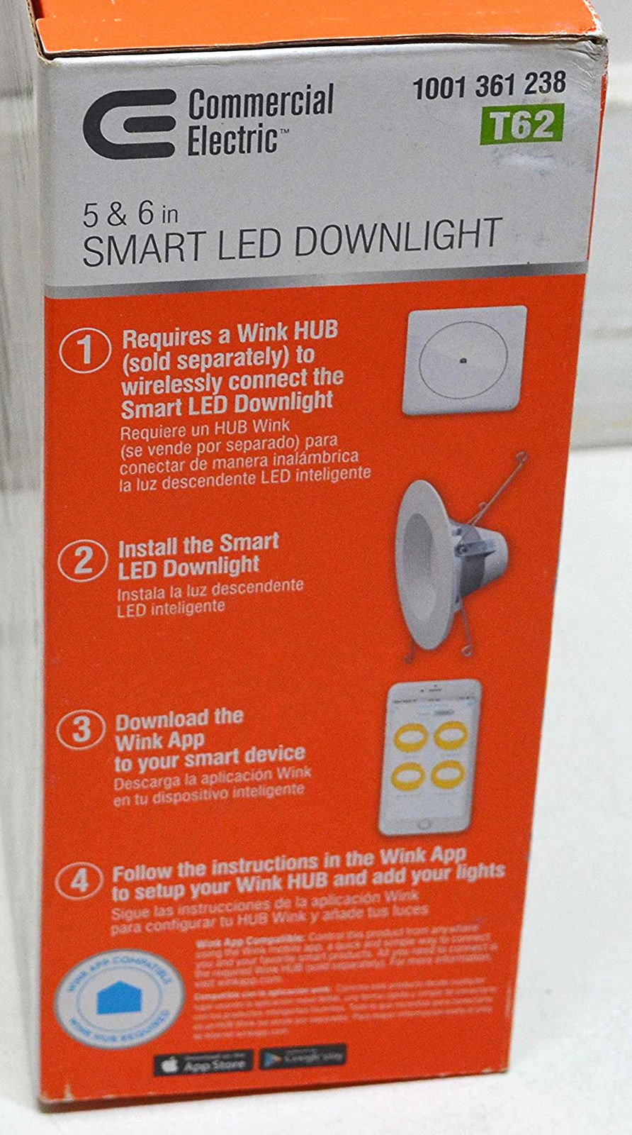 Commercial Electric T62 5&6 in. Smart LED Downlight - Dimmable - Wet Rated gallery