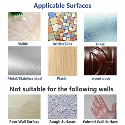Wall Hooks 13lb (Max) Reuseable ,Waterproof & Oilproof,Self Adhesive,8 Pack gallery
