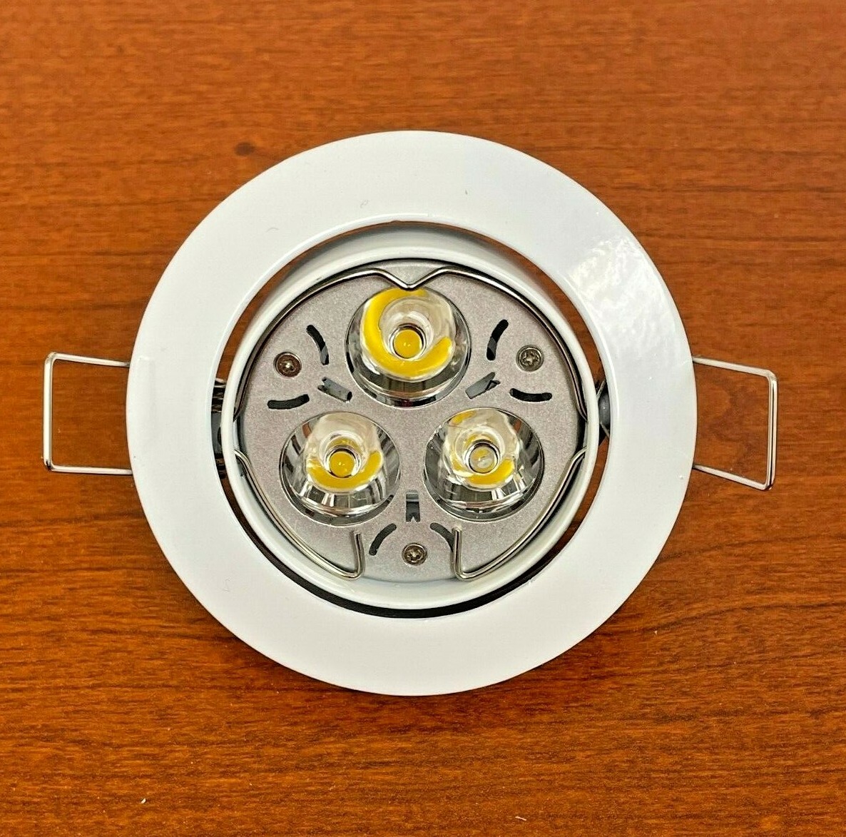 3 Inch MR16 Recessed Light Adjustable Ring Gimbal Trim, White finish (354-900) gallery
