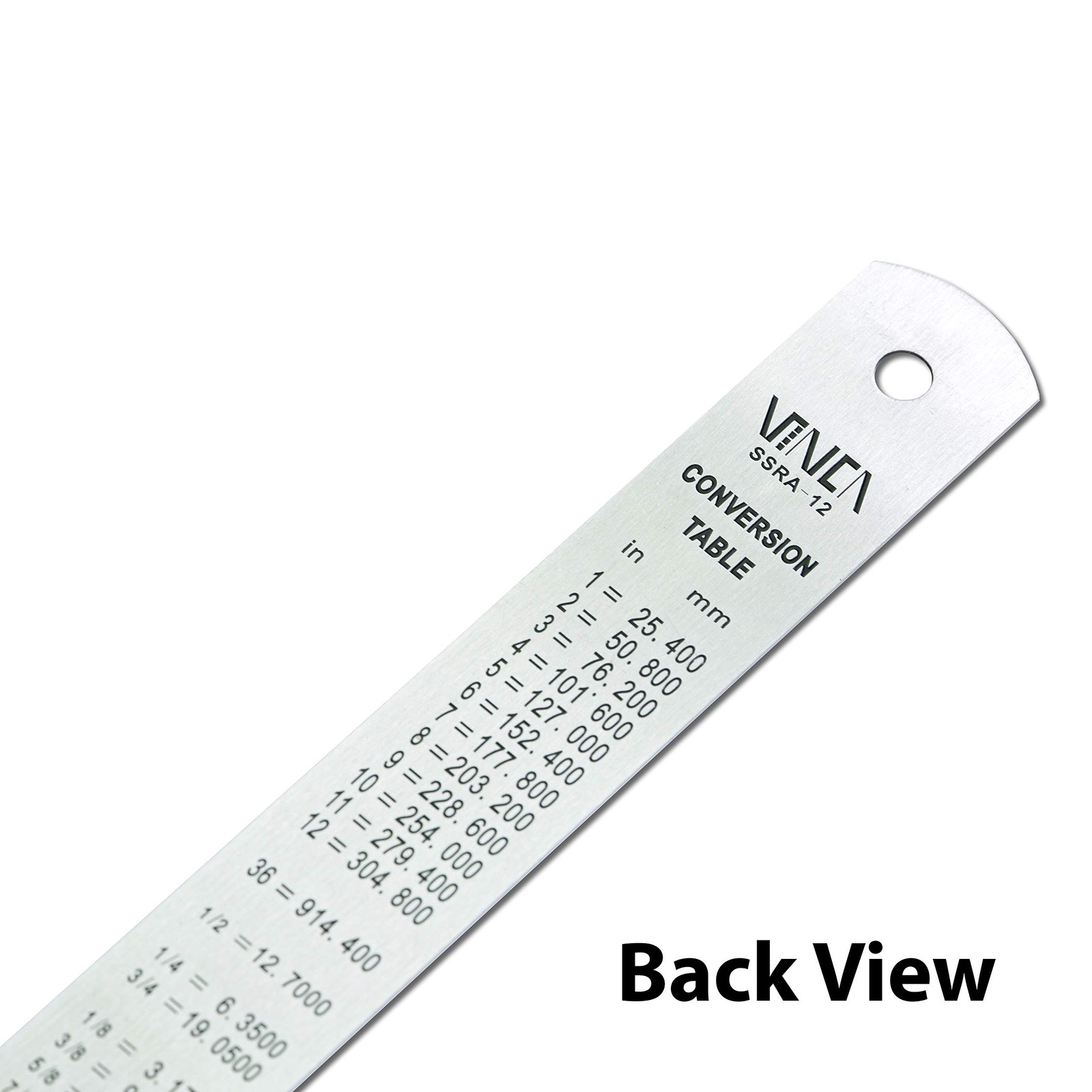 SSRA12 Stainless Steel Office Drawing Ruler 012 Inch 030cm Measuring Tool gallery
