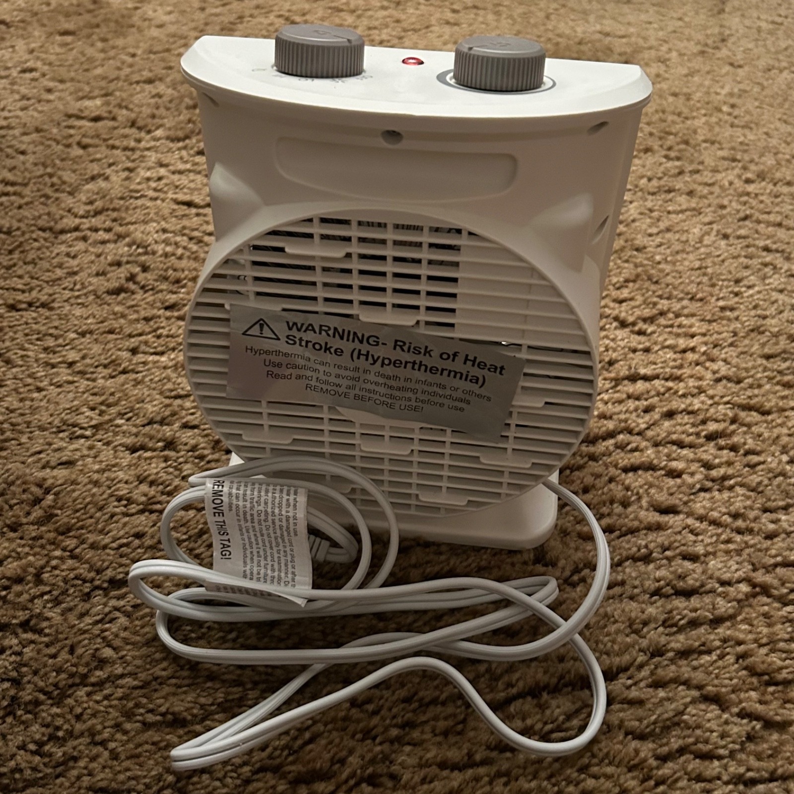 Space Heater Utilitech Fan Forced Personal Compact Indoor 1500-Watt 100 SqFt gallery