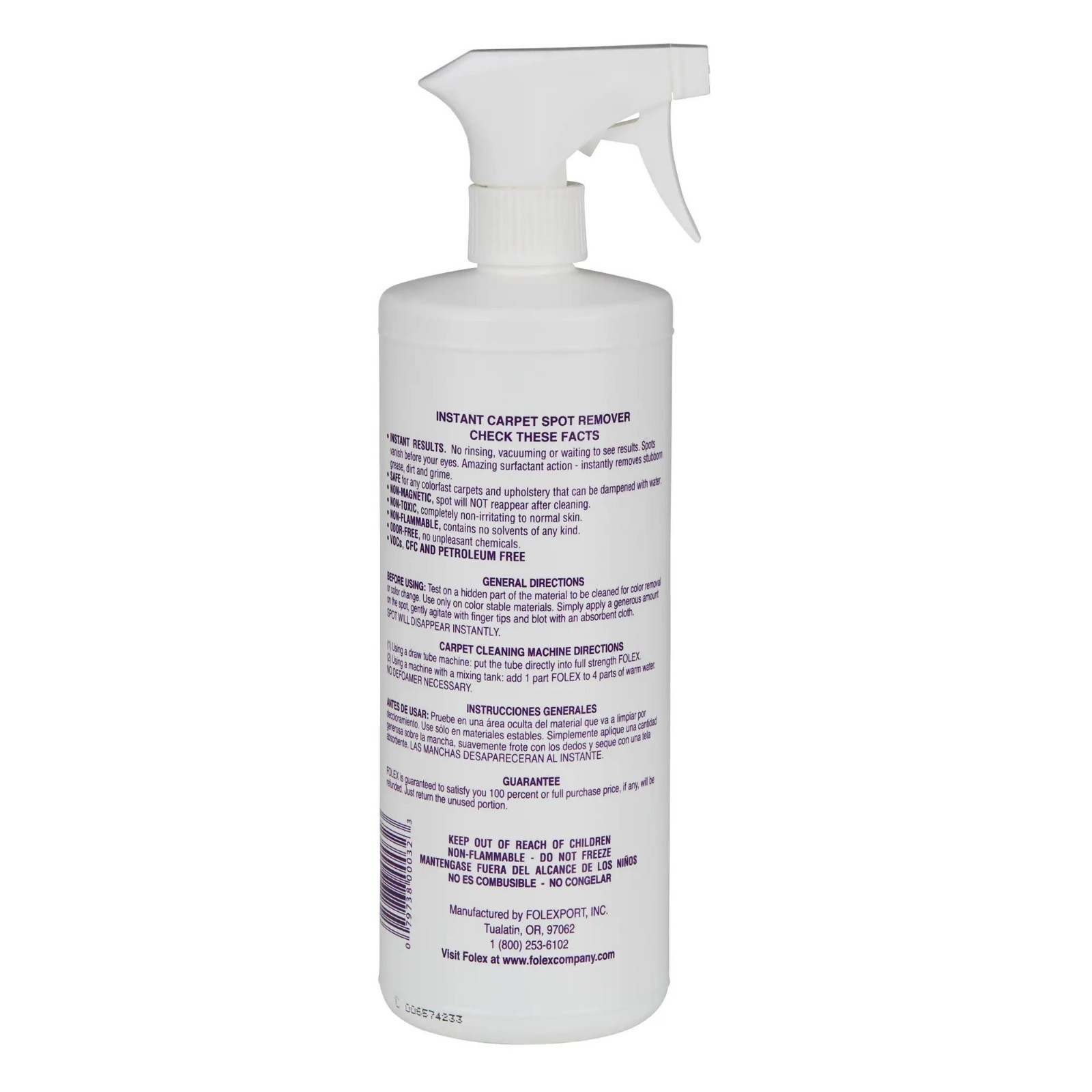 Folex Instant Carpet Spot Remover 32 oz 2 Pack gallery