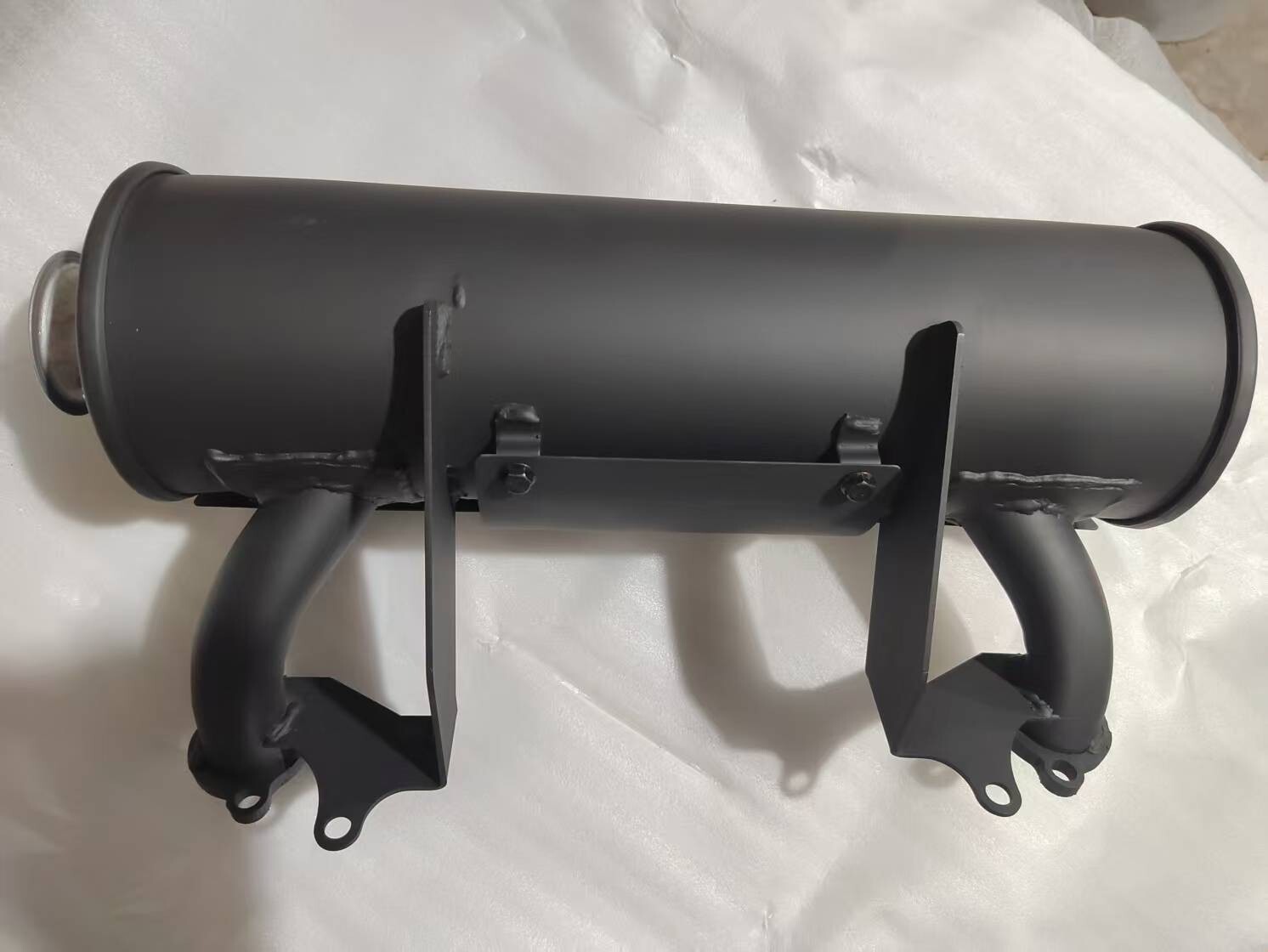 Muffler Compatible with Briggs & Stratton BS 29-35HP Exhaust Motor Starter Side gallery