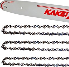 18″ Chainsaw Guide Bar & 3 Chains for RYOBI RY3818 RY10532 RY40580 ZRRY10532