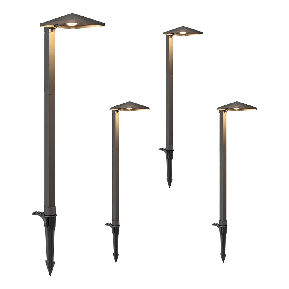 Pyramid Low Voltage Landscape Lighting 3w 230lm 3000k 50000 Hrs Waterproof Led P