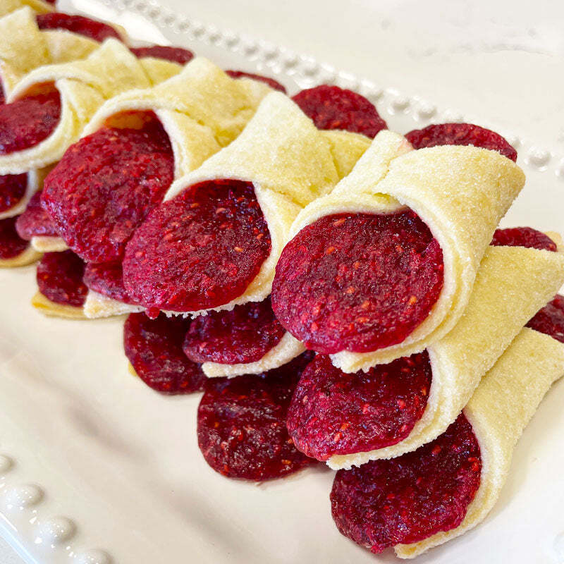 Raspberry Kolachi Cookies aka Kolacky, Kolaczki, Kiffles gallery