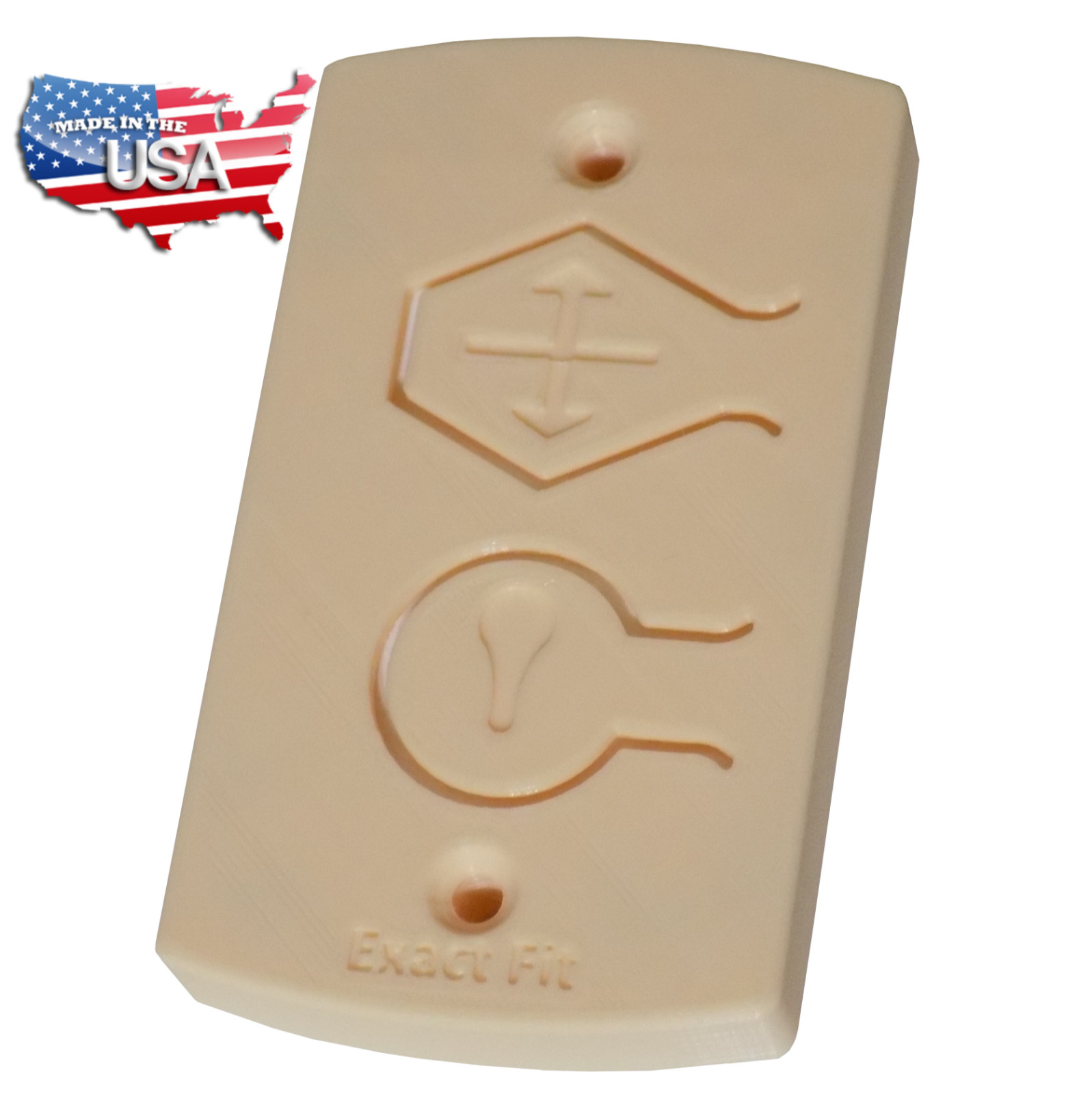 Cover Plate for Wayne Dalton Garage Door Wall Station 309961, 3976 Remote Opener gallery