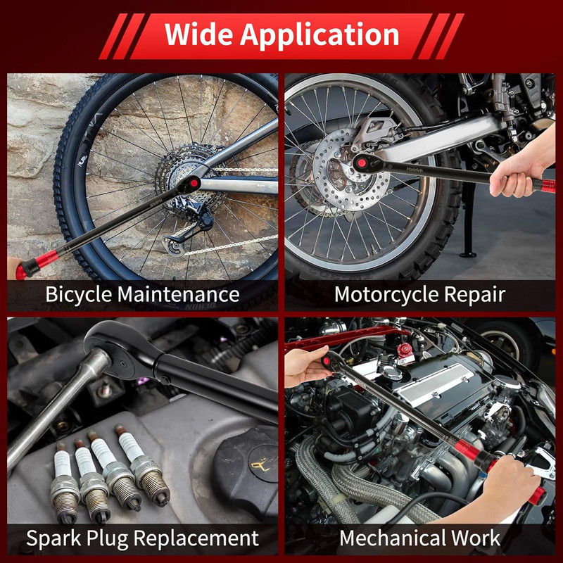 1/2-Inch Drive Click Torque Wrench – Dual Direction 40-300 ft·lb / 33.9-406.8 Nm gallery