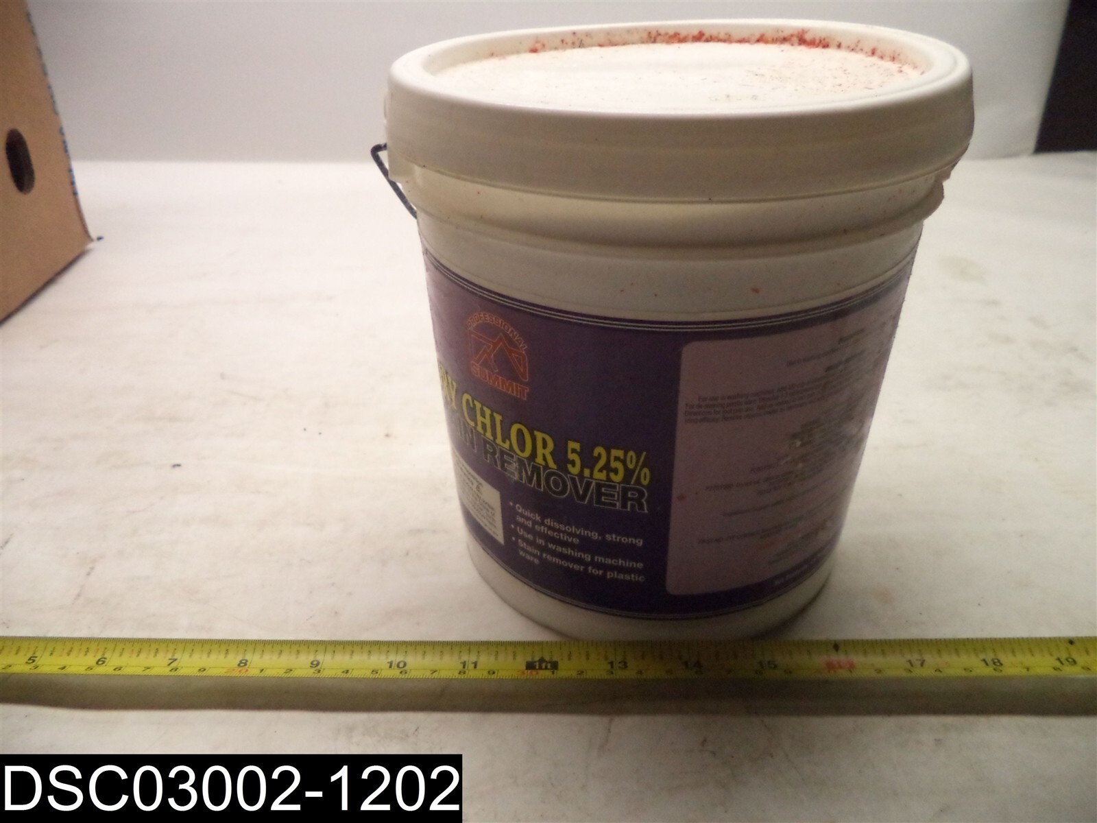 QTY=11 Pounds: Professional Summit Dry Chlor 5.25% Stain Remover gallery