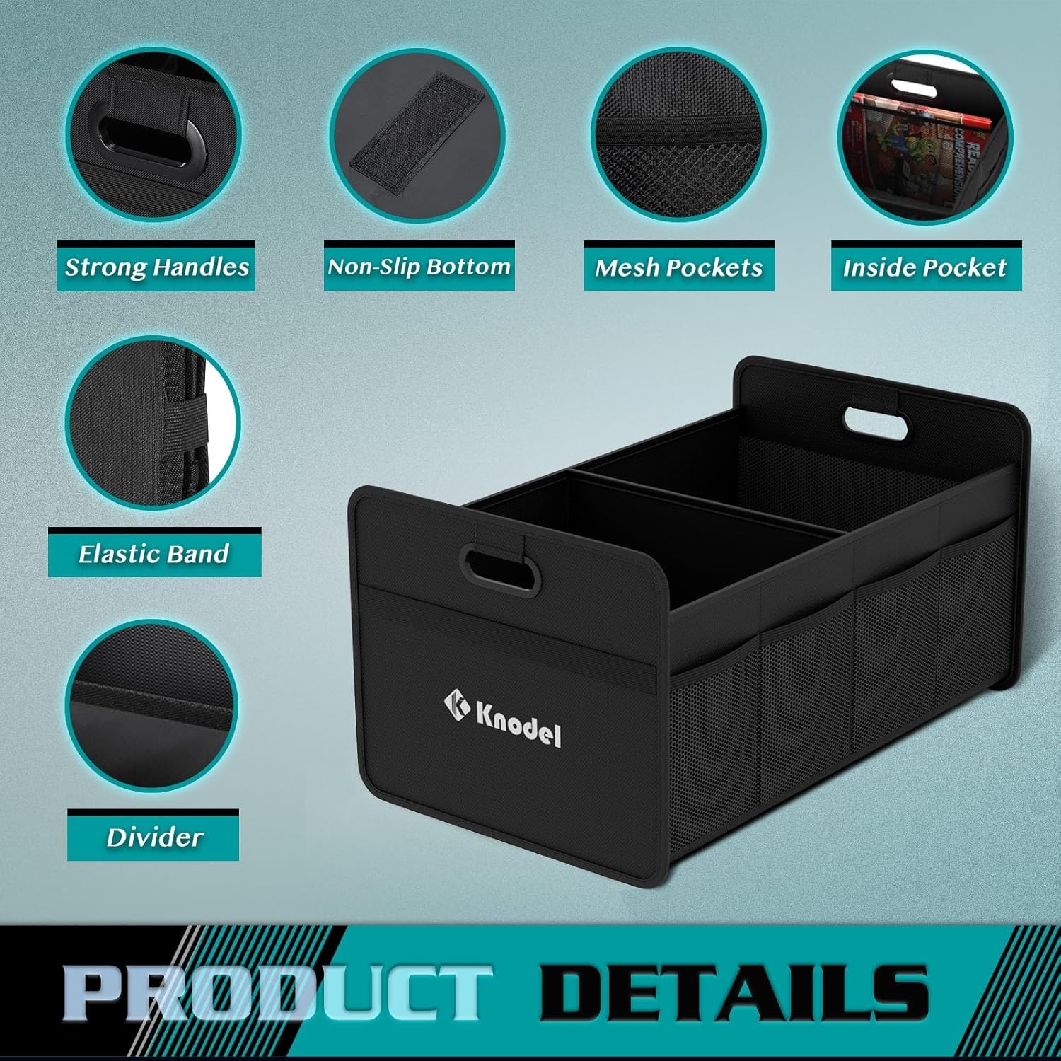 Car Trunk Organizer Foldable Automotive Consoles Storage Solutions Car Storage gallery