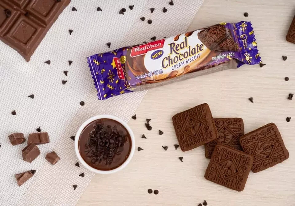 Chocolate Cream Maliban Real Biscuit Tea Sri lanka gallery