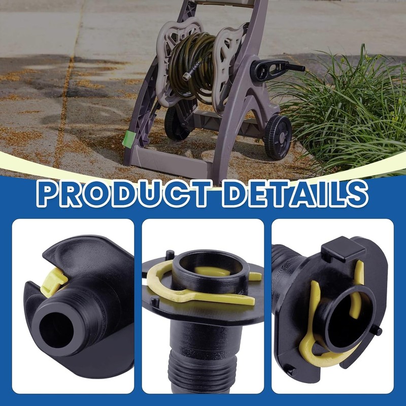 1Pcs Hose Reel Connector w/ Retainer Clip Part Fits S-uncast Model Hose Reels gallery