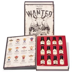 BBQ Sauce Rub Sampler Set Western Themed Gift Dad Grilling Enthusiast 12pc