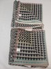 Pair SO CAL checked bath towel 30 In X 54 In (black,gray, green,blue)NEW gallery