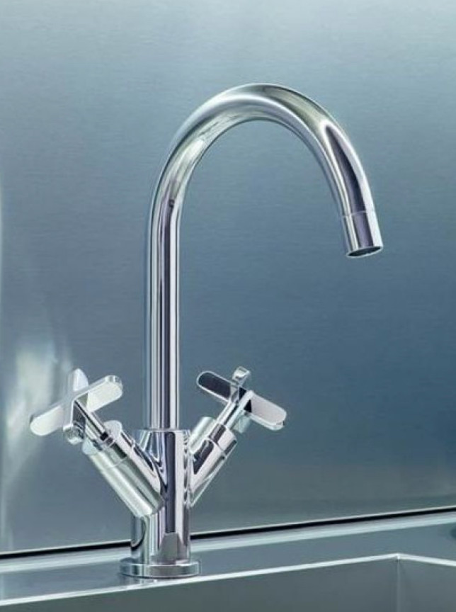 FANTINI Riviera 4150 kitchen 1 hole faucet CHROME 37024150U 4150 gallery